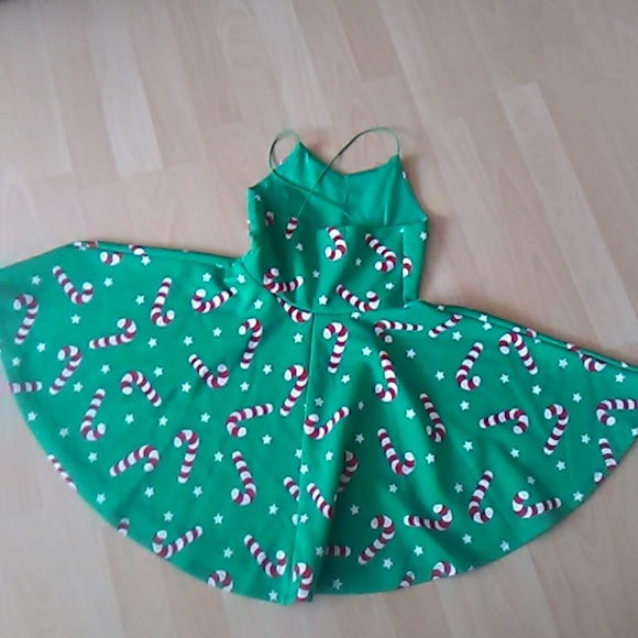 ⏰️3/$10 6Y Christmas Love Candy cane dress - Picture 3 of 3